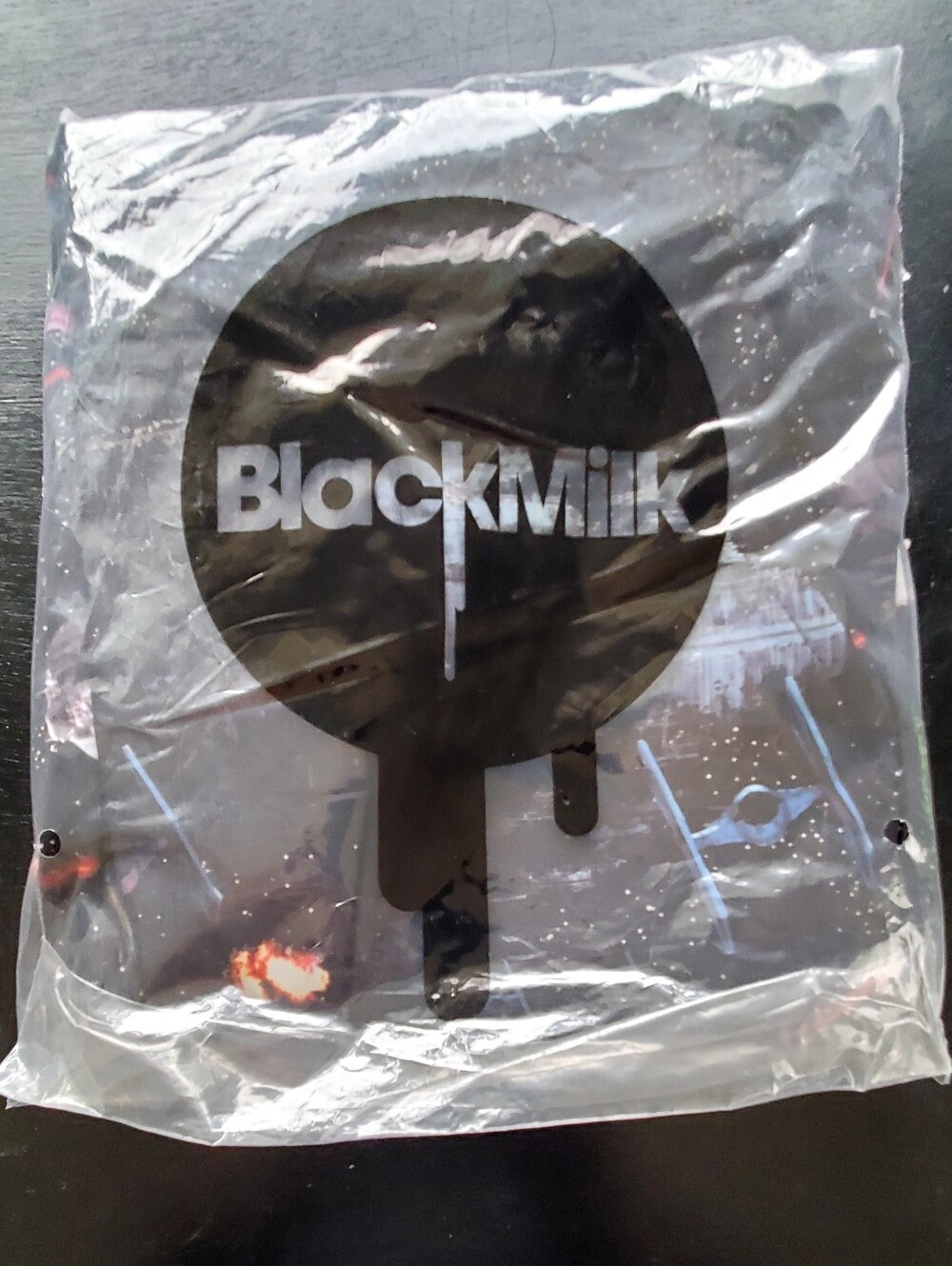 Blackmilk Clothing Star Wars Death Star Battle Cuffed Pants - Picture 3 of 7